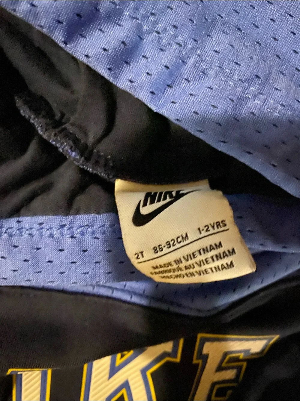 Nike Light Blue and Black Kids Hoodie Set - Picture 3 of 3